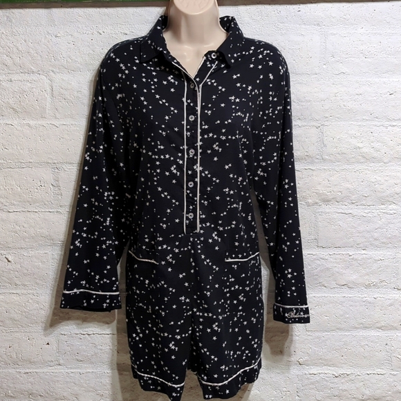 Victoria's Secret Star Romper Star Pajamas - Picture 3 of 12